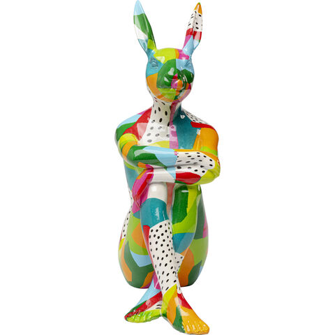 Figura Deco Rabbit Gillie Abstract