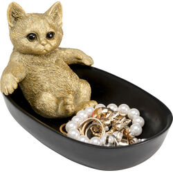 Deko Schale Bathing Cat 20cm