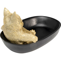 Deko Schale Bathing Cat 20cm