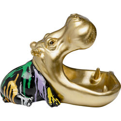 57789 - Deko Figur Hungry Hippo 31cm
