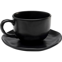 57796 - Tasse mit Untertasse Organic Black