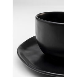 Tasse mit Untertasse Organic Black