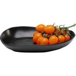 Plate Organic Black 25cm