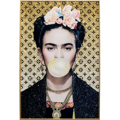 Framed Picture Muse Bubble Artist 40x50cm