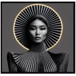 57835 - Bild Muse Geometry LED 80x80cm