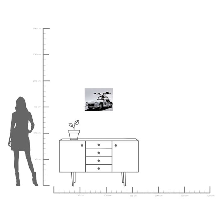 Glasbild Automotive Beauty 40x50cm