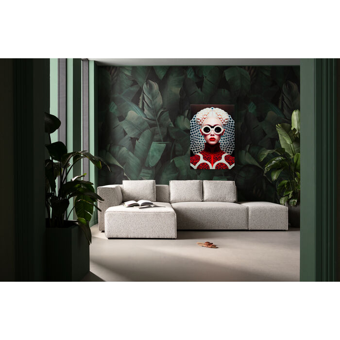 Glasbild Muse Vibe 75x55cm