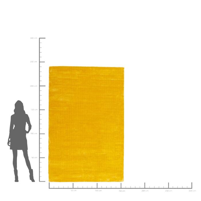 Teppich Cosy Gelb 170x240cm
