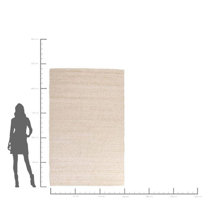 Tappeto Boucara crema 170x240cm