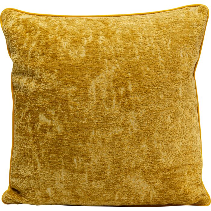 Cuscino Royal giallo senape 45x45cm