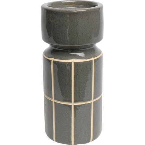 Candelabro Bliss Tile Gris 25cm