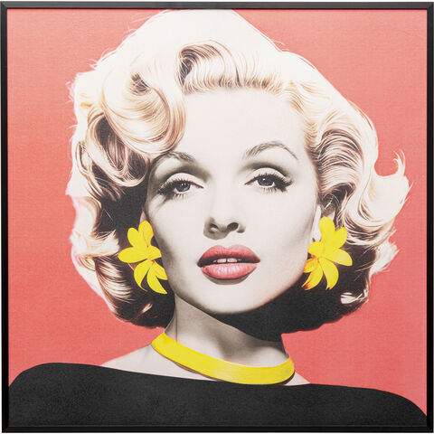 Cuadro Enmarcado Diva Blonde 60x60cm
