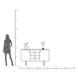 Deko Objekt Hummingbird Mirror 41cm