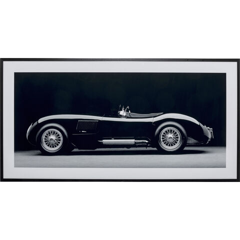Cuadro Enmarcado Old Racing Car 205x105cm