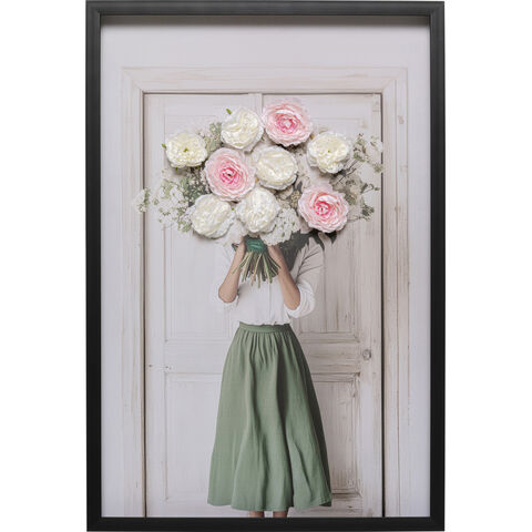 Cuadro lienzo Flower Bouquet 64x94cm