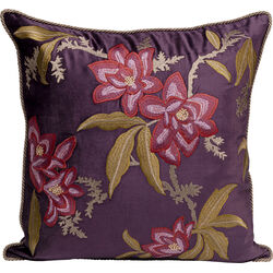 58010 - Kissen Lovely Flowers Lila 50x50cm