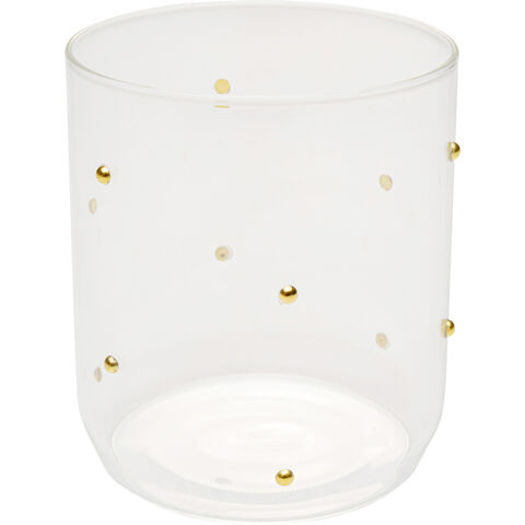 Tumbler Glam Dots Gold 9cm