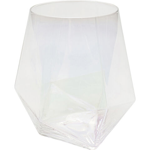 Vaso agua Diamond Transparente 12cm