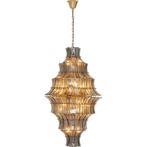 Lámpara colgante Venezia Double Smoke Ø71cm