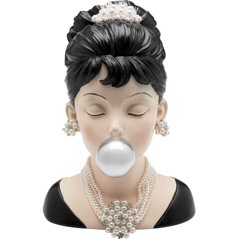 Vasija deco Bubble Gum Lady 30cm