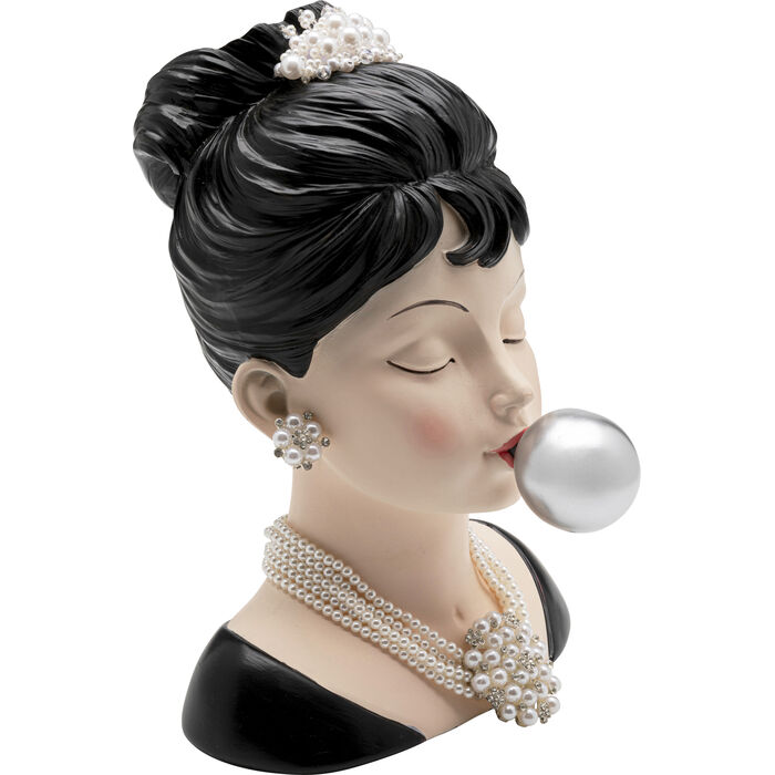 Deco Vase Bubble Gum Lady 30cm