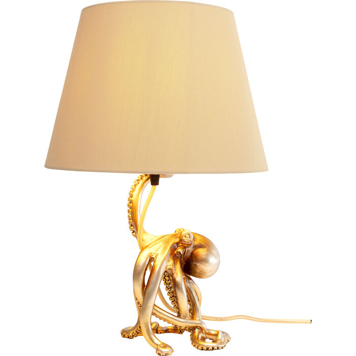 Tischleuchte Octopus Gold 43cm
