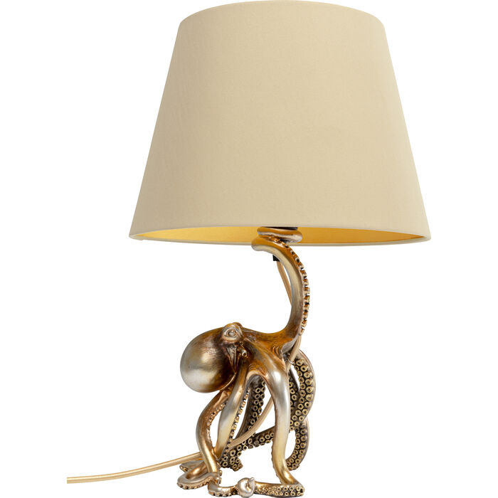 Tischleuchte Octopus Gold 43cm