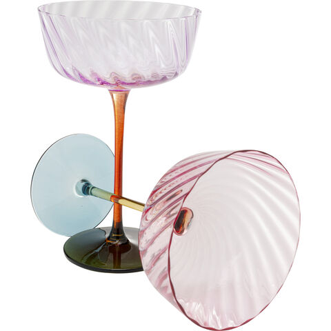 Copa cava Twist 18cm varios