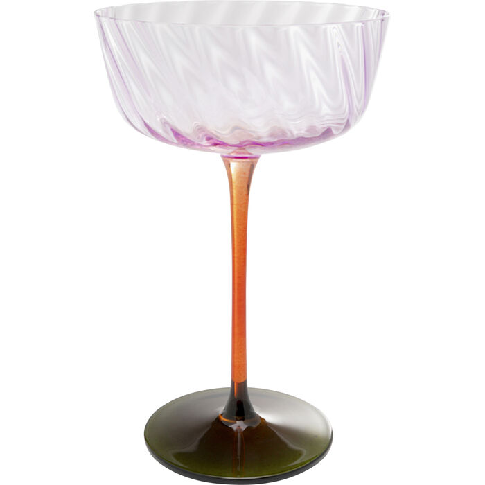 Sektglas Twist 18cm Sortiert