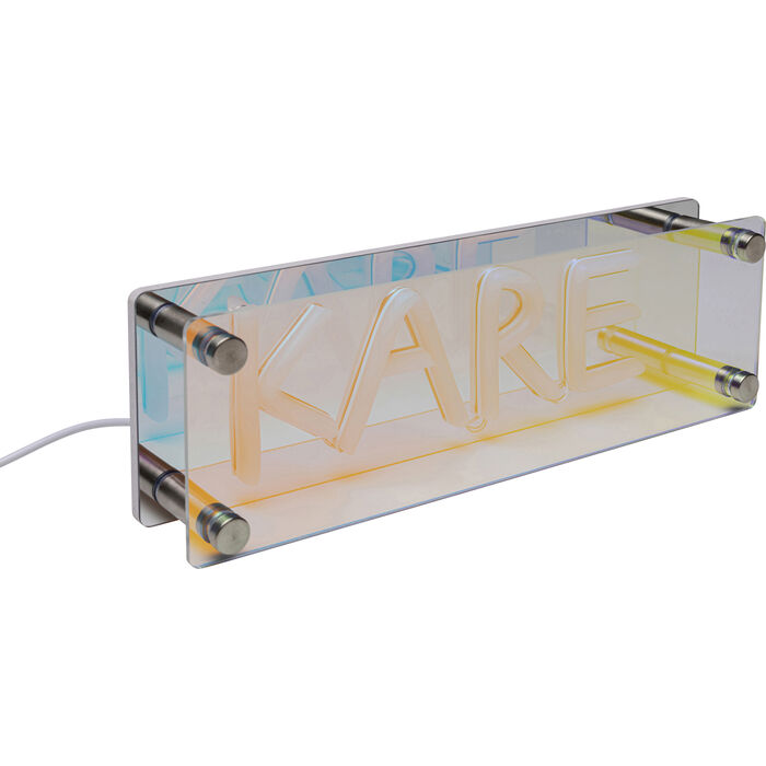 Tischleuchte LED Schrift KARE