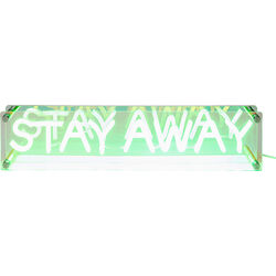 58140 - Tischleuchte LED Schrift STAY AWAY