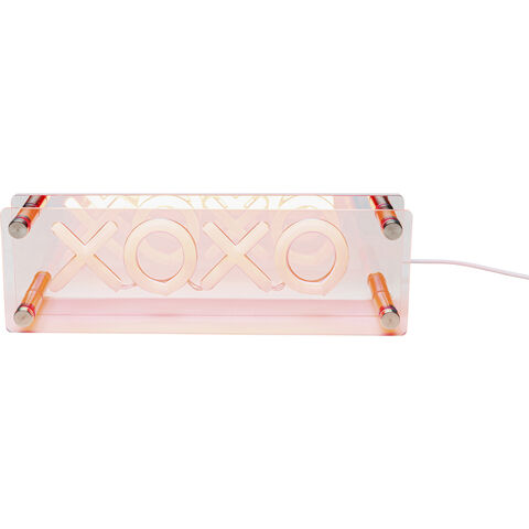 Lámpara mesa LED Texto Xoxo