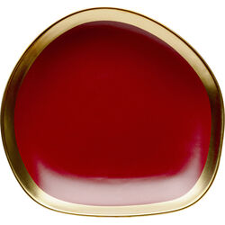 58152 - Teller Vibrations Rot Ø27cm