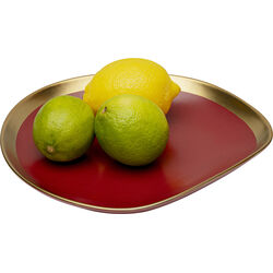 Teller Vibrations Rot Ø27cm