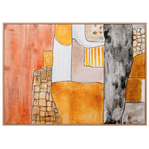 Cuadro enmarcado Patch 100x140cm