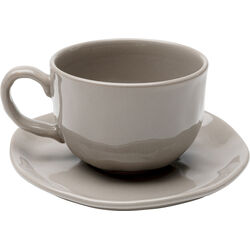 58187 - Tasse mit Untertasse Organic Grey