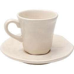58191 - Espressotasse mit Untertasse Organic Creme