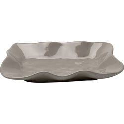 58196 - Servierplatte Organic Grau 17x26cm
