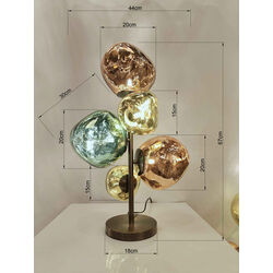 Table Lamp Burbuja Colore 65cm