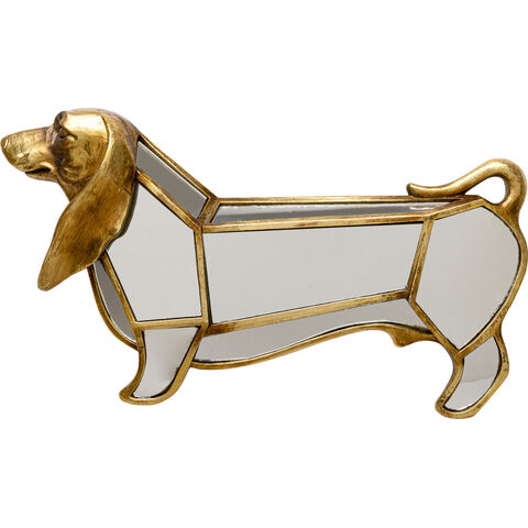 Deco pared Dog Mirror 38x22cm