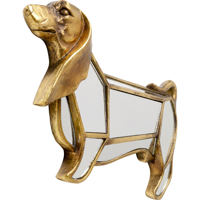 Décoration murale Dog Mirror 38x22cm
