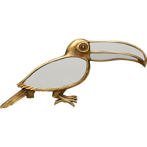 Deco pared Toucan Mirror 43x17cm