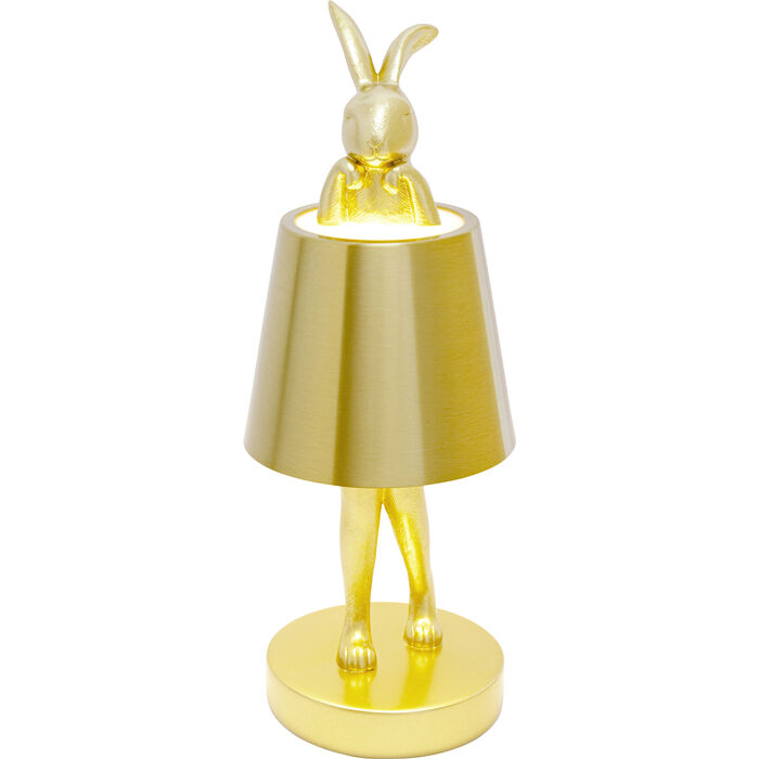 Tischleuchte Animal Rabbit LED Gold 29cm