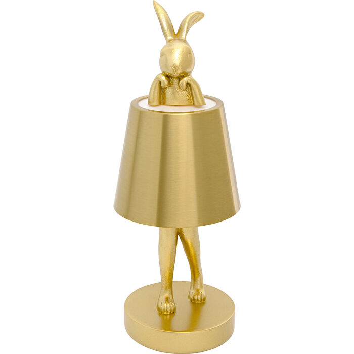 Tischleuchte Animal Rabbit LED Gold 29cm