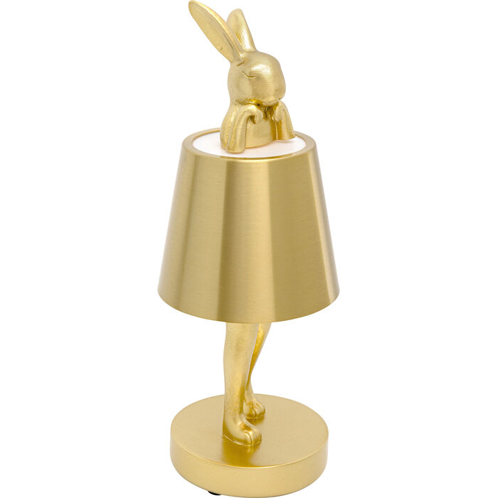 Tischleuchte Animal Rabbit LED Gold 29cm