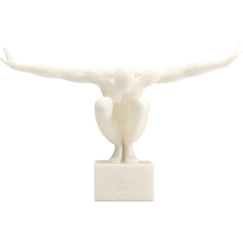 Objeto deco Athlet Blanco 50cm