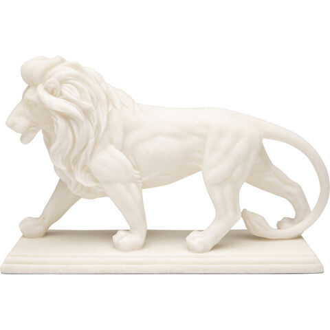 Figura deco Lion Blanco 31cm
