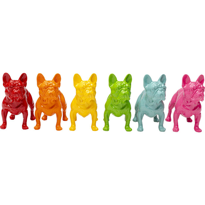 Deko Figur Perro Colore 8cm Sortiert