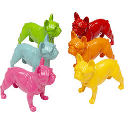 Deko Figur Perro Colore 8cm Sortiert