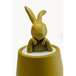 Tischleuchte Animal Rabbit LED Grün 29cm